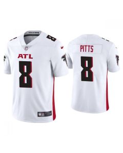 Youth Atlanta Falcons #8 Kyle Pitts White Vapor Untouchable Limited Stitched Jersey