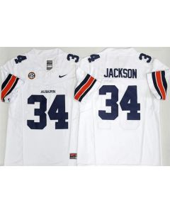 Youth Auburn Tigers #34 Bo Jackson White 2026 Vapor F.U.S.E. Limited Jersey (White)