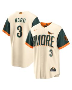Youth Baltimore Orioles #3 Taylor Ward Nike Natural 2026 City Connect Stadium Jersey (2026)