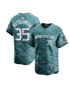 Youth Baltimore Orioles #35 Adley Rutschman Teal 2023 All-star Stitched Baseball Jersey
