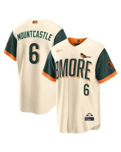 Youth Baltimore Orioles #6 Ryan Mountcastle Nike Natural 2026 City Connect Stadium Jersey (City Connect)