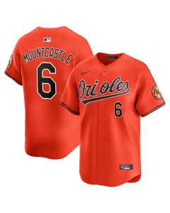 Youth Baltimore Orioles #6 Ryan Mountcastle Orange Cool Base Stitched Baseball Jersey