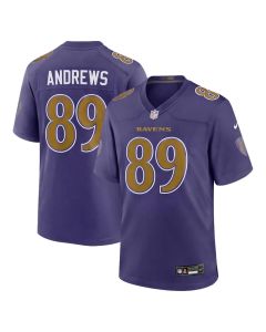 Youth Baltimore Ravens #89 Mark Andrews Purple Alternate Game Jersey