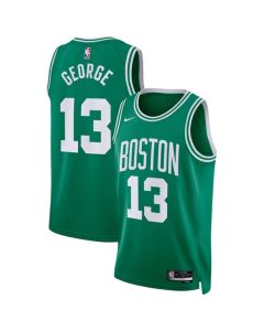 Youth Boston Celtics #13 Paul George Kelly Green 2026 Icon Edition Basketball Jersey (Green)