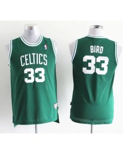 Youth Boston Celtics #33 Larry Bird Green Throwback NBA Jersey