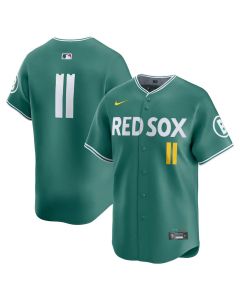 Youth Boston Red Sox #11 Rafael Devers Green 2025 City Connect Limited Player Jersey