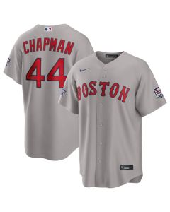 Youth Boston Red Sox #44 Aroldis Chapman Nike Gray 2026 All-Star Game Replica Jersey (Red Gray)