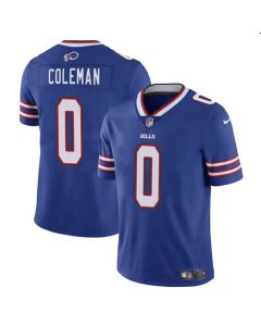 Youth Buffalo Bills #0 Keon Coleman Blue 2024 Draft Vapor Untouchable Limited Stitched Football Jersey