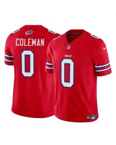 Youth Buffalo Bills #0 Keon Coleman Red 2024 Draft F.U.S.E. Vapor Untouchable Limited Stitched Football Jersey