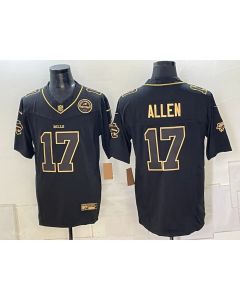 Youth Buffalo Bills #17 Josh Allen Black Vapor F.U.S.E. Limited Jersey (Style 6)