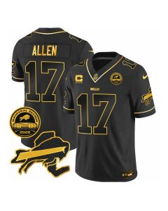 Youth Buffalo Bills #17 Josh Allen Black Vapor F.U.S.E. Limited Jersey (Style 9)