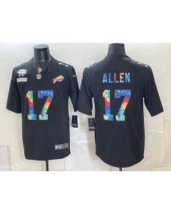 Youth Buffalo Bills #17 Josh Allen Black Vapor Limited Jersey (Style 22)