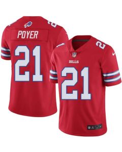 Youth Buffalo Bills #21 Jordan Poyer Red Vapor Untouchable Limited Stitched NFL Jersey