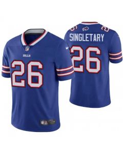 Youth Buffalo Bills #26 Devin Singletary Blue Vapor Untouchable Limited Stitched Jersey