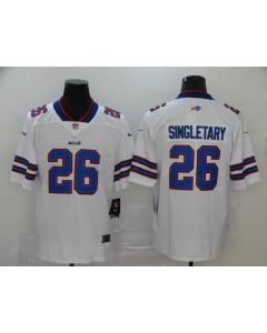 Youth Buffalo Bills #26 Devin Singletary White Vapor Untouchable Limited Stitched Jersey