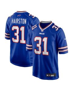 Youth Buffalo Bills #31 Maxwell Hairston Royal 2025 NFL Draft First Round Pick Game Jersey