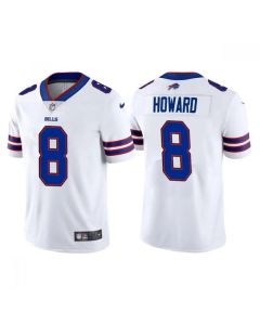 Youth Buffalo Bills #8 O.J. Howard White Vapor Untouchable Limited Stitched Jersey