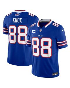 Youth Buffalo Bills #88 Dawson Knox Royal 2026 With 1-Star C Patch Vapor F.U.S.E. Untouchable Limited Jersey
