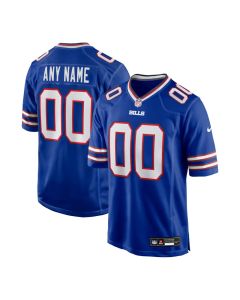 Youth Buffalo Bills Royal Game Custom Jersey (Royal)