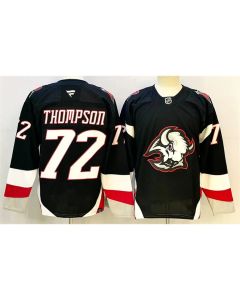Youth Buffalo Sabres #72 Tage Thompson Black 2024-25 Alternate Stitched Hockey Jersey