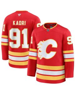 Youth Calgary Flames #91 Nazem Kadri Red Home Jersey
