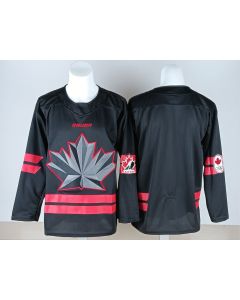 Youth Canada Hockey Black 2026 Away Replica Jersey