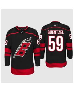 Youth Carolina Hurricanes #59 Jake Guentzel Black Stitched Jersey