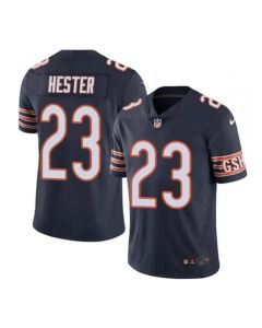 Youth Chicago Bears #23 Devin Hester Navy 2021 NFL Draft Vapor Untouchable Limited Stitched Jersey