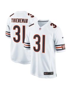 Youth Chicago Bears #31 Dillon Thieneman White 2026 NFL Draft Game Jersey (2026)