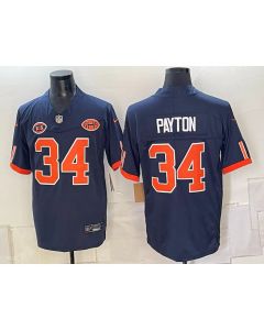 Youth Chicago Bears #34 Walter Payton Navy With Patch 2026 Rivalries Collection Vapor F.U.S.E. Limited Jersey (Style 6)