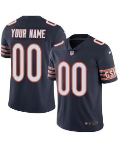 Youth Chicago Bears ACTIVE PLAYER Custom Navy Vapor Stitched Jersey