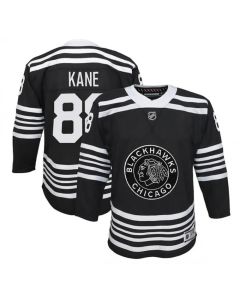 Youth Chicago Blackhawks #88 Patrick Kane Black Stitched Jersey