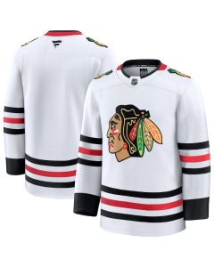 Youth Chicago Blackhawks White Away Jersey