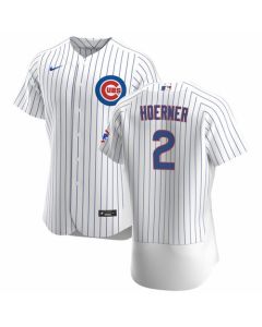 Youth Chicago Cubs #2 Nino Hoerner White Flex Base Stitched Jersey