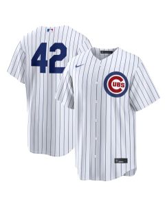 Youth Chicago Cubs #42 Jackie Robinson Nike White Home 2026 Jackie Robinson Day Replica Jersey (White)