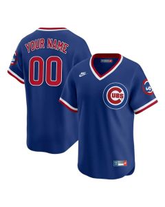 Youth Chicago Cubs Nike Royal Limited 1994-96 Alternate Cooperstown Authentic Lettering Custom Jersey (Royal)