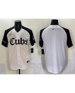 Youth Chicago Cubs White "Gothic North Side Edition" Vapor Premier Limited Stitched Baseball Jersey (White)
