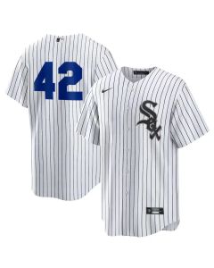 Youth Chicago White Sox #42 Jackie Robinson Nike White Home 2025 Jackie Robinson Day Replica Jersey (White)