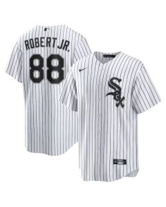 Youth Chicago White Sox #88 Luis Robert White Replica Player Name Jersey