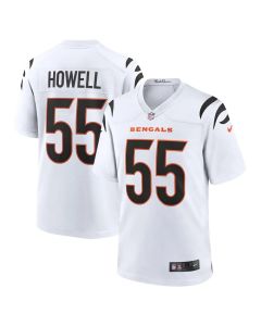 Youth Cincinnati Bengals #55 Cashius Howell White 2026 NFL Draft Game Jersey