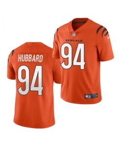 Youth Cincinnati Bengals #94 Sam Hubbard New Orange Vapor Untouchable Limited Stitched Jersey