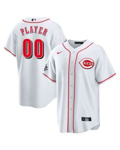 Youth Cincinnati Reds White 2025 MLB All-Star Game Home Custom Replica Jersey