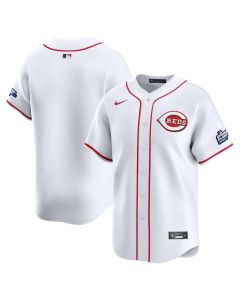Youth Cincinnati Reds White 2025 MLB Speedway Classic Home Limited Jersey