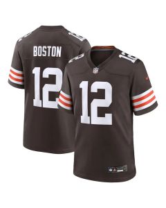 Youth Cleveland Browns #12 Denzel Boston Brown 2026 NFL Draft Game Jersey