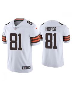Youth Cleveland Browns #81 Austin Hooper White Vapor Untouchable Limited Stitched Jersey