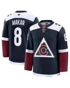 Youth Colorado Avalanche #8 Cale Makar Navy Alternate Jersey