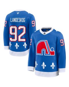 Youth Colorado Avalanche #92 Gabriel Landeskog Blue Alternate Heritage Jersey