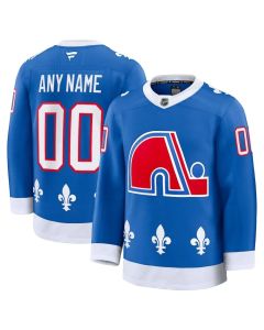 Youth Colorado Avalanche Blue Alternate Heritage Custom Jersey