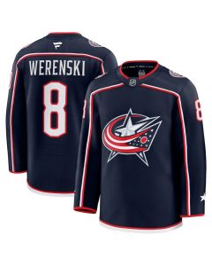 Youth Columbus Blue Jackets #8 Zach Werenski Navy Home Jersey