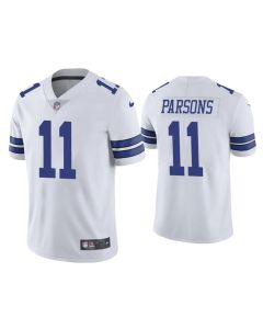 Youth Dallas Cowboys #11 Micah Parsons White Vapor Untouchable Limited Stitched Jersey